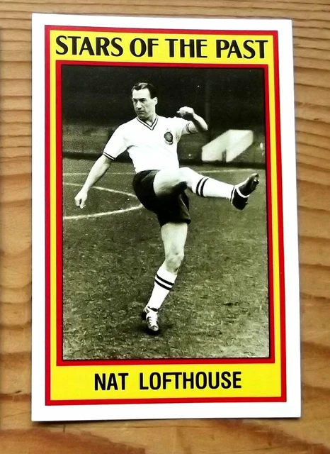 Panini Fussball 85 Sterne Der Vergangenheit Nat Lofthouse Nr. 386 Bolton & England