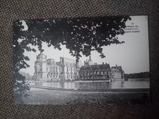 Cpa Château De Chantilly