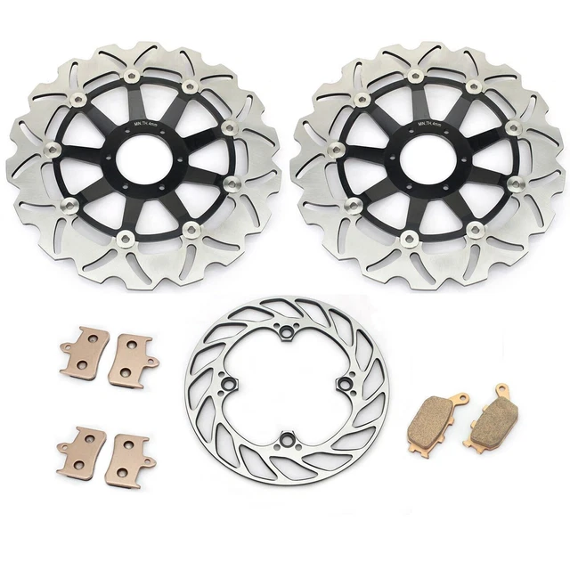 pr Honda Disques et Plaquettes de Frein Avant Arrière CBR 900 RR Fireblade 92 93