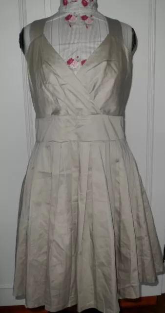 MAGNIFIQUE ROBE TUNIQUE Dos Nu Sinequanone Bicolore Noir Soie T 2 EUR 24 00 PicClick FR
