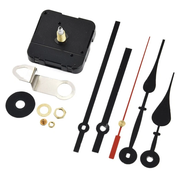 Kit de reloj reloj reloj de cuarzo de husillo largo hágalo usted mismo reloj de pared agujas reloj de pared kit de reparación