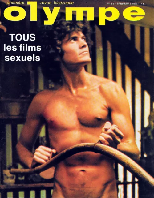 OLYMPE - N° 82 - Printemps 1977 - Revue bisexuelle Sport Art Nature Erotique