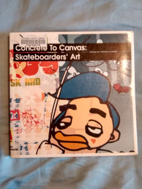 CONCRETE TO CANVAS: SKATEBOARDERS' ART- Andy Howell *DALEK *Ed Templeton *D'FACE