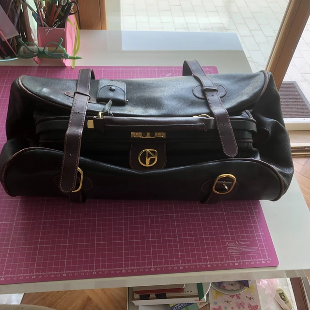 BORSA VINTAGE IN pelle Nazareno Gabrielli EUR 100,00 PicClick IT