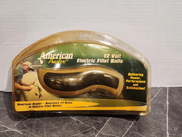 American Angler Electric Fillet Knife Tested mod 31001 12v 1.5