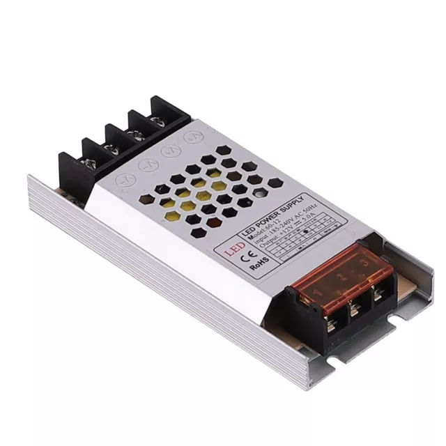 Voltage-Converter Transformer AC 220V 'À 12V 24V Alimentation 60-200W LED Pilote