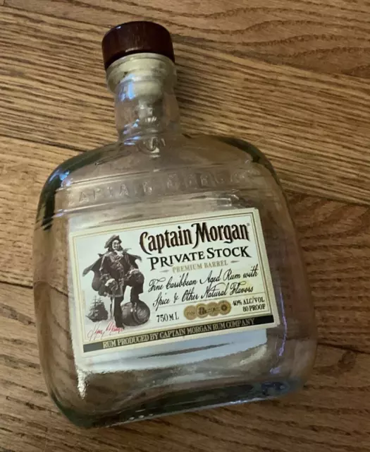 Captain Morgan Private Stock Bottle N12/12/49/20-1 Norwalk Conn. 169 B1 1250