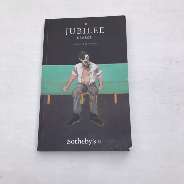 Sothebys Jubilee Season auction catalogue 29/30 June 2022 book