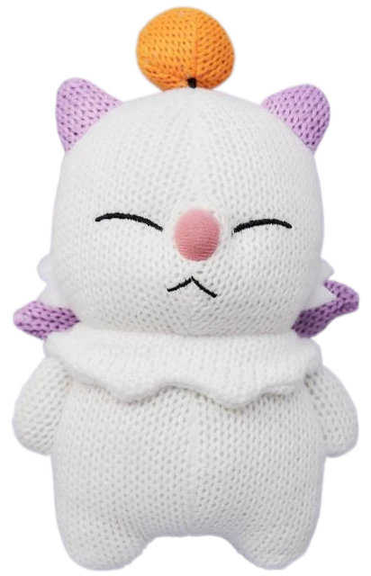 *NEW* Final Fantasy: Moogle Knitted Plush by Square Enix
