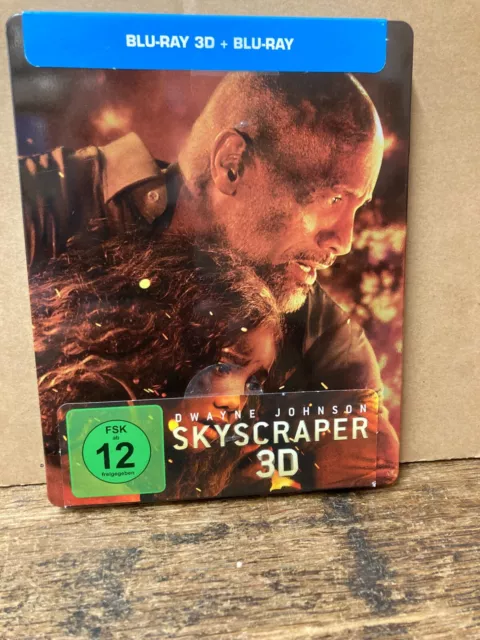 Skyscraper Blu Ray 3D und 2D, limitiertes Steelbook Blu Ray