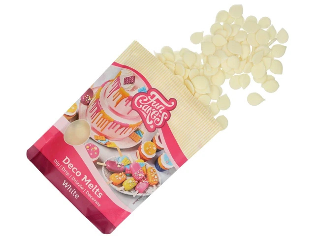 FunCakes Decorazione Si Scioglie -bianco- 250g