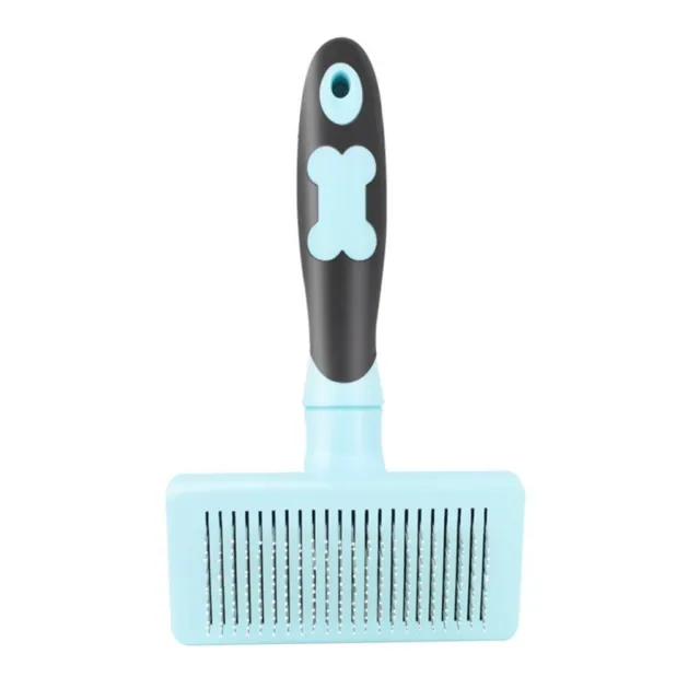Self Cleaning Dog Cat Hair Slicker Brush Grooming Brush Comb Shedding Tool 6