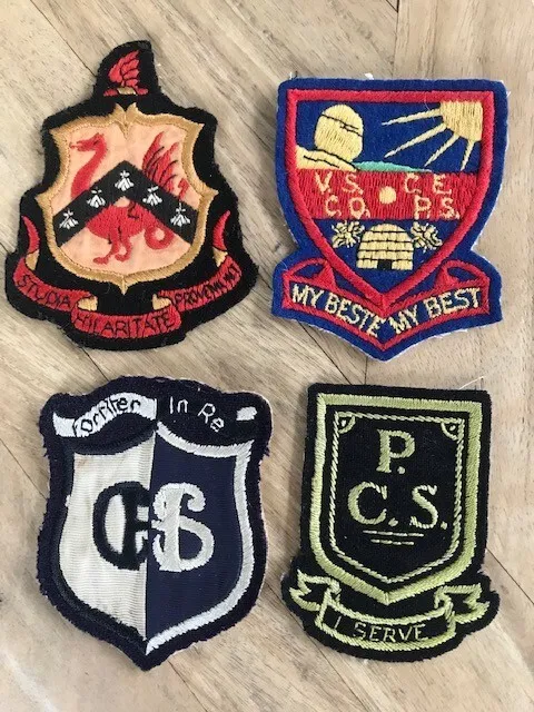 Lot South African College/School Pocket Patches - 1960's? Dale/Kingswood College