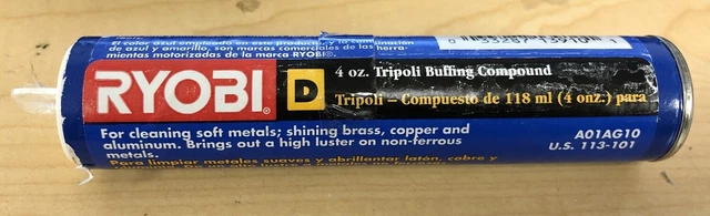 Ryobi 4 oz. Tripoli Buffing Compound Tube (Type ''D'')