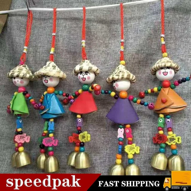 Hanging Doll Bird Chew Toy Parrot Budgie Parakeet Cockatiel Bite Toy Q3V0