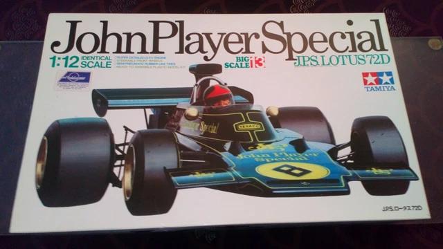 1/12 Team Lotus Type 72D 1972 - 1/12 Voiture et camion Kits