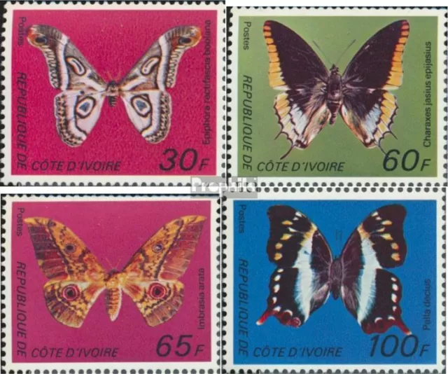 The Ivory Coast 527-530 (complete issue) unmounted mint / never hinged 1977 Butt