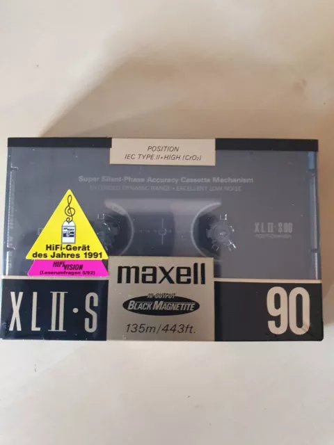 Maxell XLII S 90 Audiokassetten 28x neu original verpackt 2x bespielt