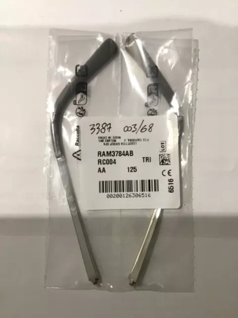 ASTE RICAMBIO RAY BAN MOD. RB 3387 COL. 003/68 L. 125 mm. NEW ORIGINAL ARMS