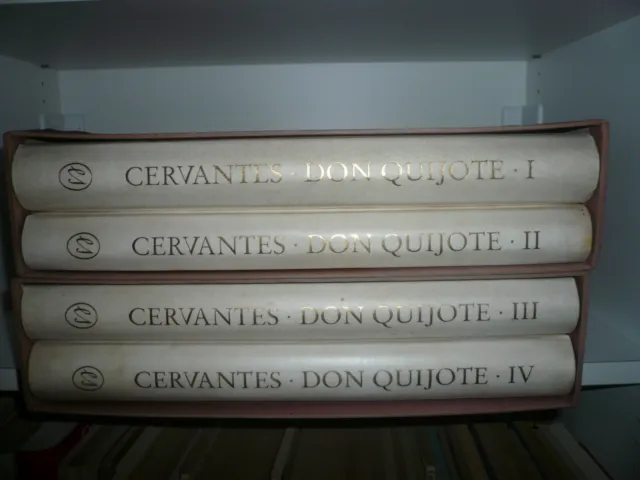 DON QUIJOTE, Cervantes, Kunstedition Eberhard Schlotter, MIT Originalradierung