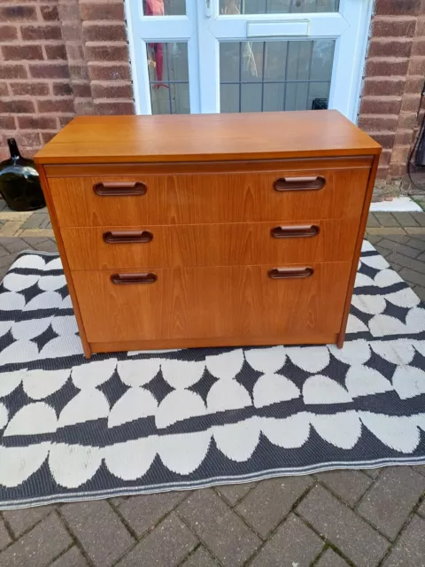 Vintage Mid Century Teak William Lawrence Chest Of Drawers Can Deliver