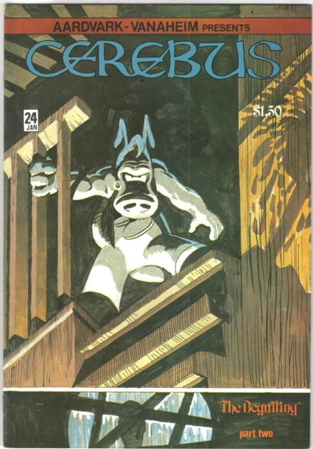 Cerebus the Aardvark Comic Book #24 AV 1981 VERY FINE UNREAD