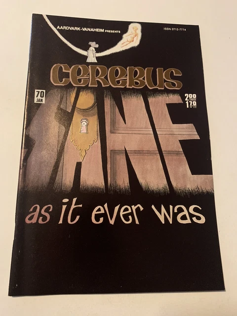 Cerebus #70  Aardvark-Vanaheim Comics 1985, FINE (6.0)