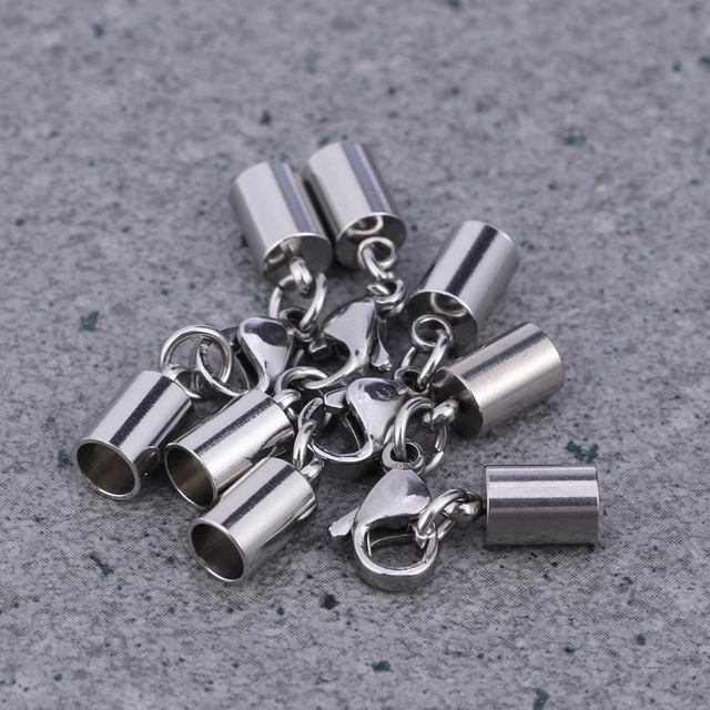 4PCS STRING FASTENERS For Jewelry Making Stainless Steel Design $18.69 ...