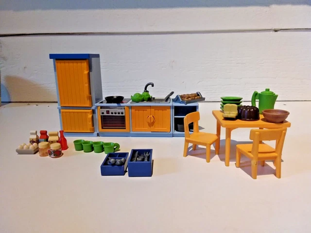 PLAYMOBIL LOT CUISINE Maison Moderne/Campagne Accessoires EUR 9,99