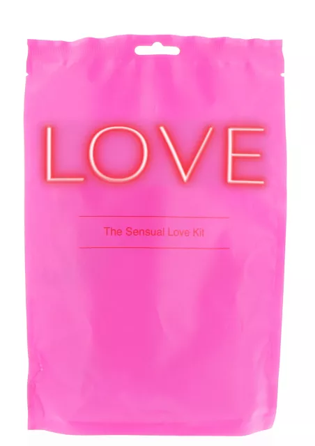 Set Juegos Eróticos para Par Amor - The Sensual Love Kit Con Vibrador 7 Piezas