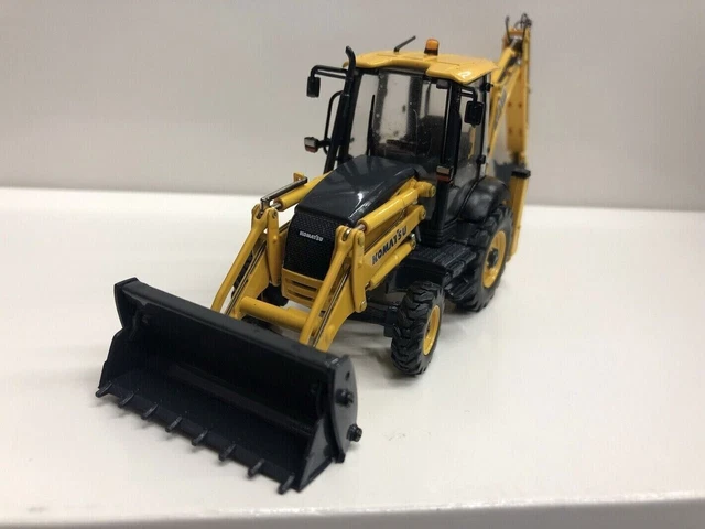 MOTORART 1/50 JCB HMEE Tractopelle Militaire US - Kaki - Miniature Collection
