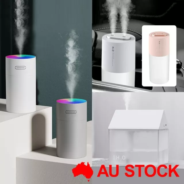 Electric Air Diffuser Humidifier Aroma Oil Led Night Light Up Home Relax Defuser
