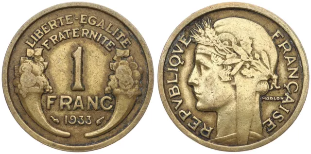 Frankreich - France 1 Franc 1920-1959 - verschiedene Jahrgänge