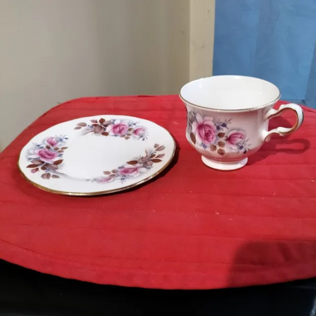 Queen Anne Tea Set, Fine Bone China, 1 piece repaired 3
