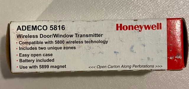 Honeywell Ademco 5816 Wireless Door Window Contact Sensor Transmitter 5816wmwh