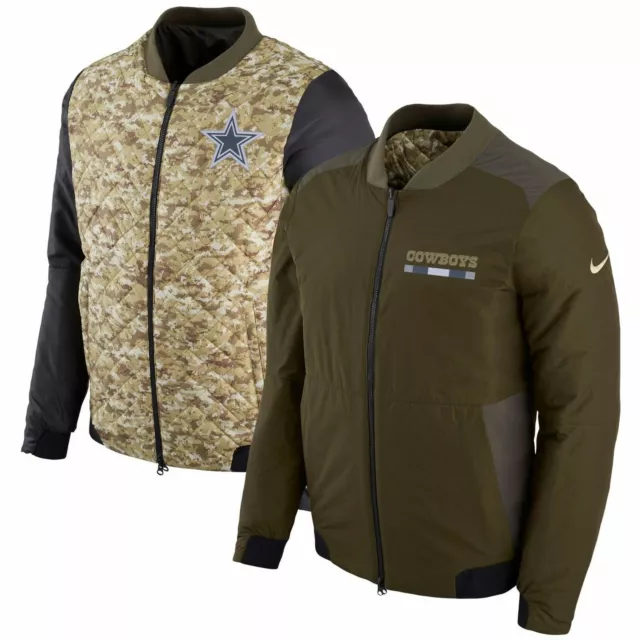Nike men's dallas cowboys salute sales to service pullover hoodie