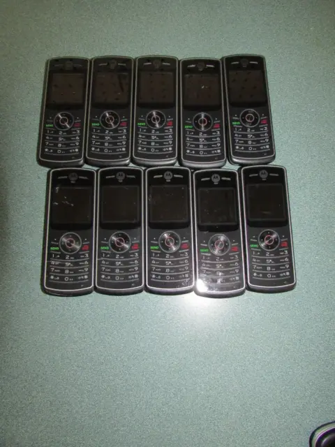 Lot of (10) Motorola Trac Phones W175G All Untested