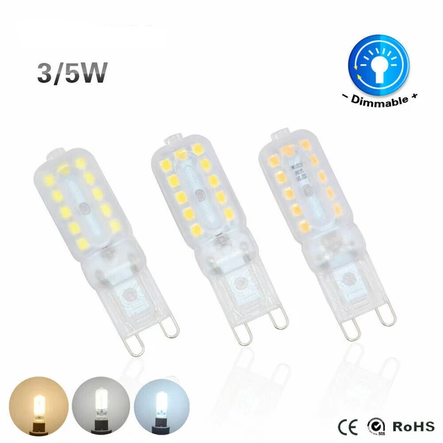 Dimmbare G9 3W 5W LED Strahler Corn Glühbirne 2835 SMD Licht Home Lampe 220V RD