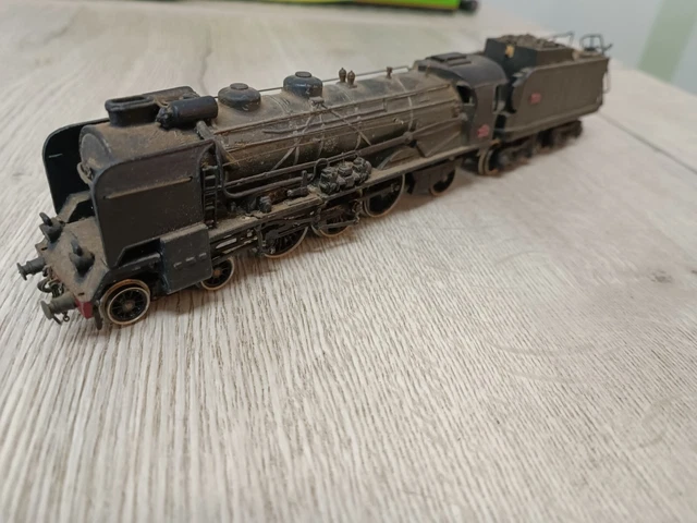 Locomotive Vapeur SNCF 231 H 141 – Antal HO 1/87 – Verte (Occasion)