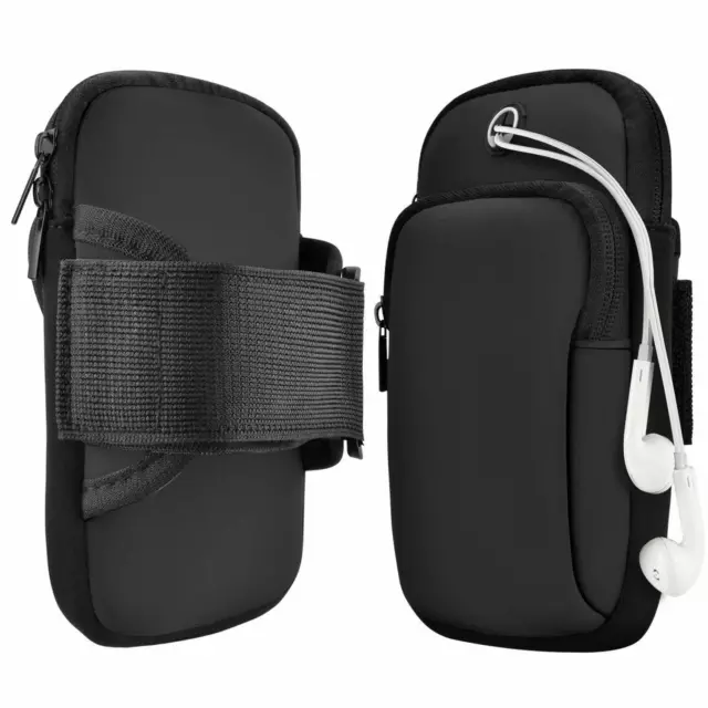 Arm Band Mobile Phone Holder Bag Sports Running Jogging Gym Exercise Pouch Case 2