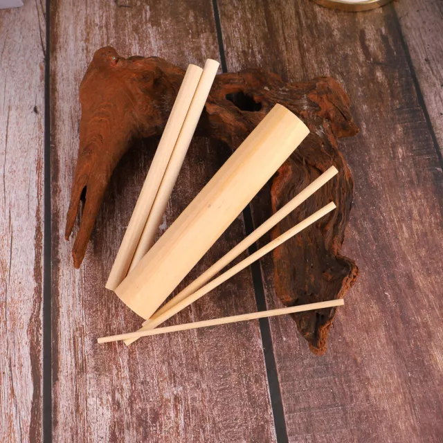 Tapones artesanales de madera varillas artesanales de madera varillas de toallitas pequeñas de madera