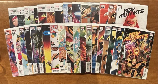 Marvel Comics: New Mutants Vol. 4 (2019) #1-33 Complete Set