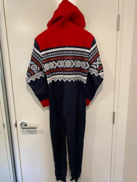 A2Z 4-KIDS Aztec Snowflake aOnesie Marius  Jumpsuit Winter  Size 13 BNWT 2