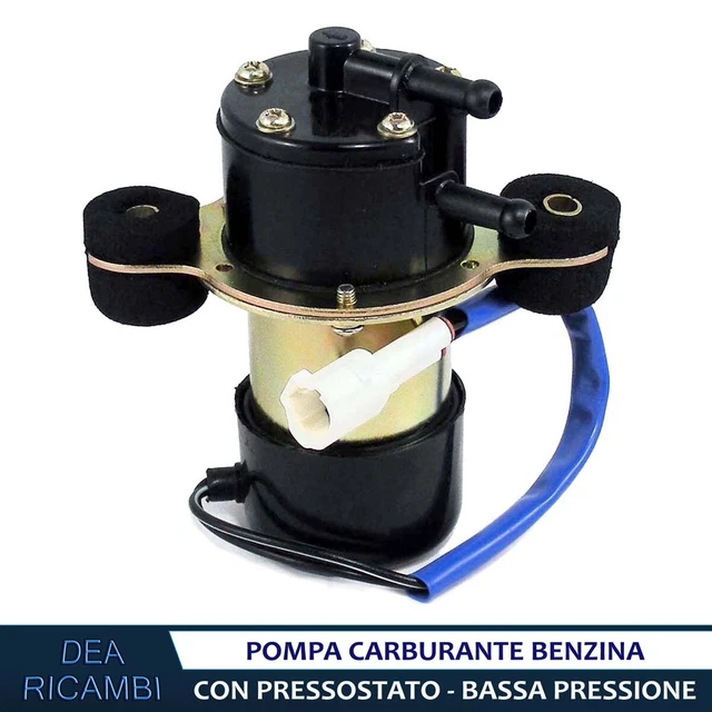 12/24 V HEP-02A Pompa del carburante elettrica universale a bassa pressione Bullone di fissaggio Filo di fissaggio Diesel Benzina per Barca Carburatore Moto ATV Auto (24 V