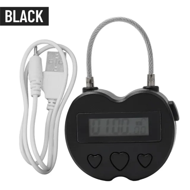 ABS Smart Time Lock vendita calda ricaricabile utile con display LCD durevole