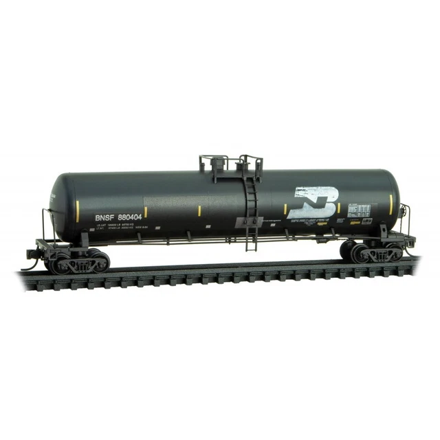 MICROTRAINS MTL NSCALE 56' Tank Car Burlington Northern Santa Fe/BNSF