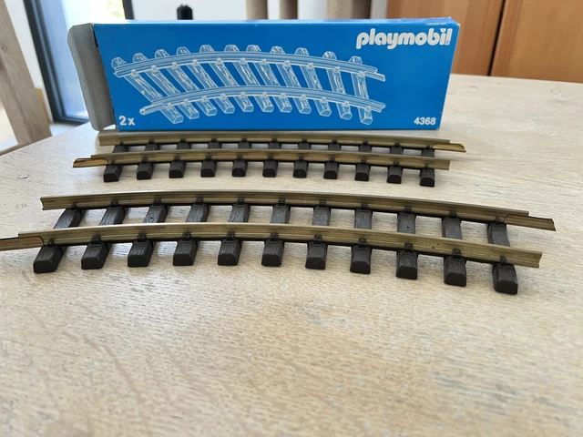 Playmobil Chemin De Fer 4052 Veuillez Lire