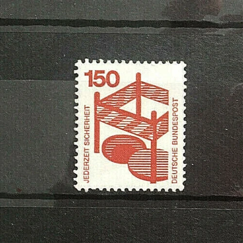 🇩🇪 BRD Bund Michel Nr. 703 A Postfrisch (1971/1974) Unfallverhütung (I)