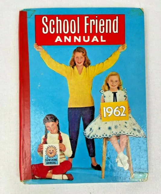 School Friend Annual 1962 Comic Book Hardcover RARE