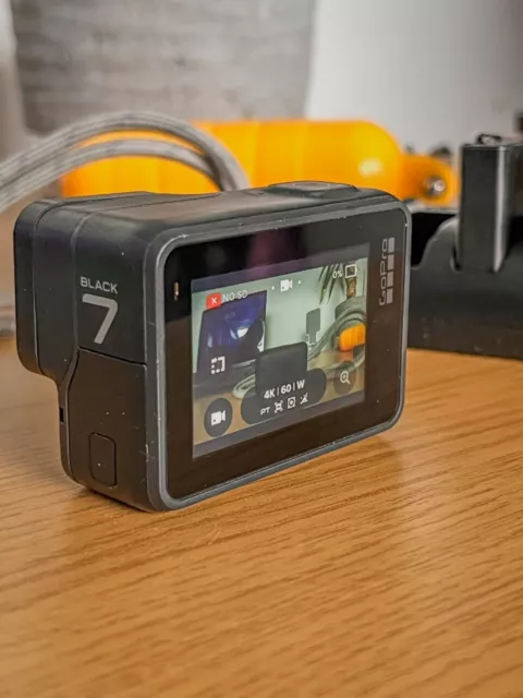 GoPro Hero 7 Black Waterproof Case Extra Batteries Filters Lanyard Included 4K